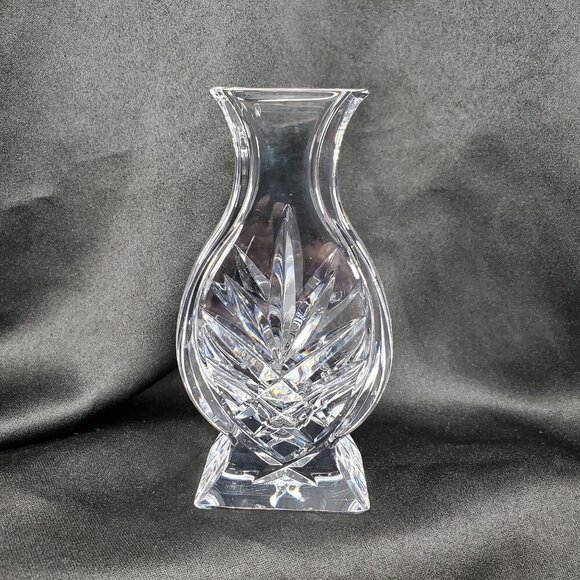 RETIRED Waterford Athens Posy Vase Lead Crystal Bud Vase 5 Inch - Picture 12 of 12